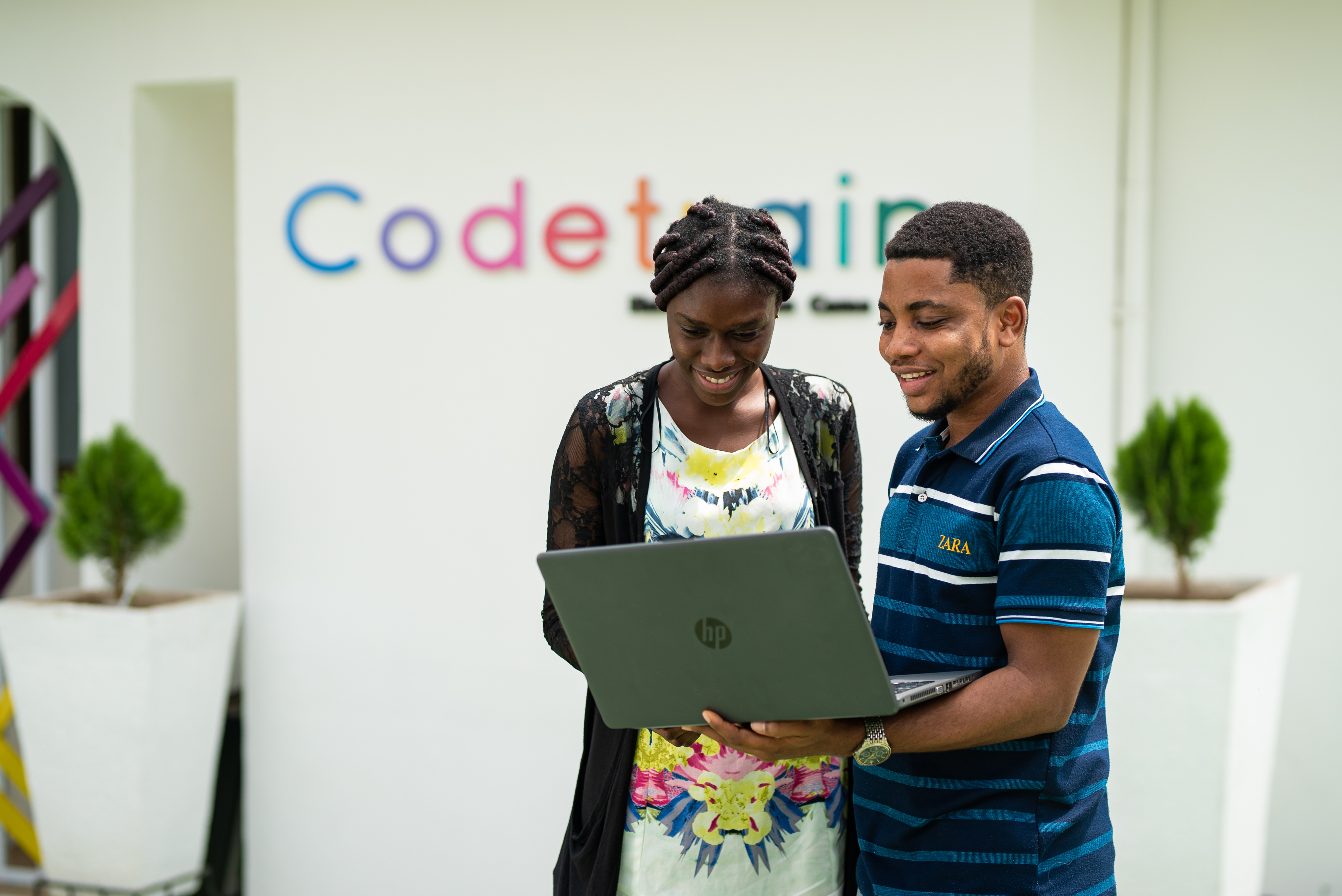 Product design students at Codetrain